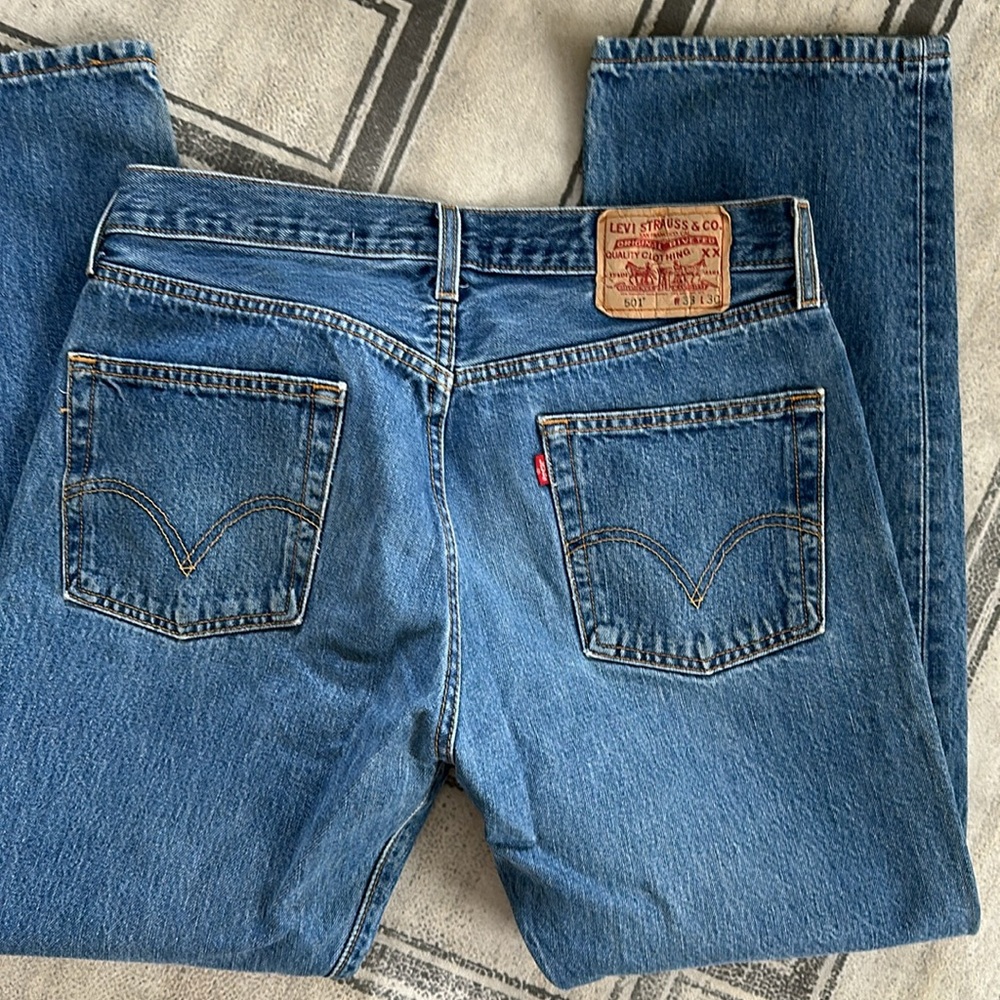 VIntage Levi's 501 Reworked Jeans - Picture 6 of 12